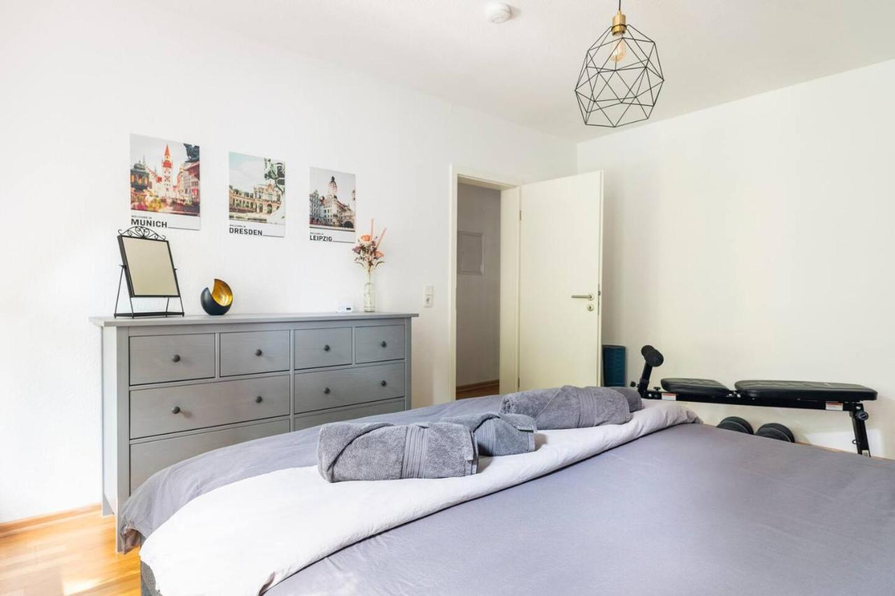 לייפציג Super Zentrale, Gemutliche Wohnung Mit Balkon מראה חיצוני תמונה
