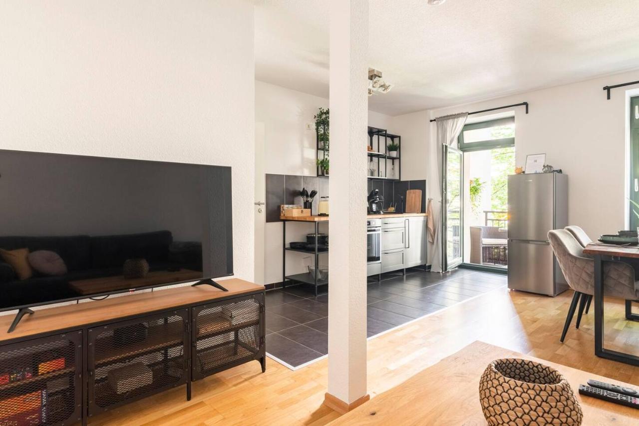 לייפציג Super Zentrale, Gemutliche Wohnung Mit Balkon מראה חיצוני תמונה