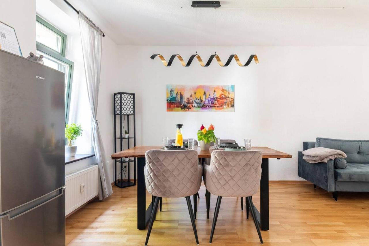 לייפציג Super Zentrale, Gemutliche Wohnung Mit Balkon מראה חיצוני תמונה