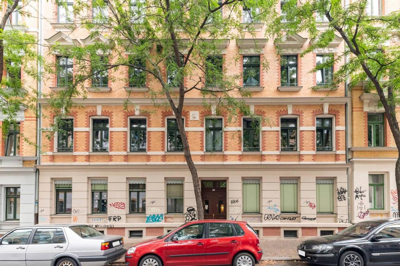 לייפציג Super Zentrale, Gemutliche Wohnung Mit Balkon מראה חיצוני תמונה